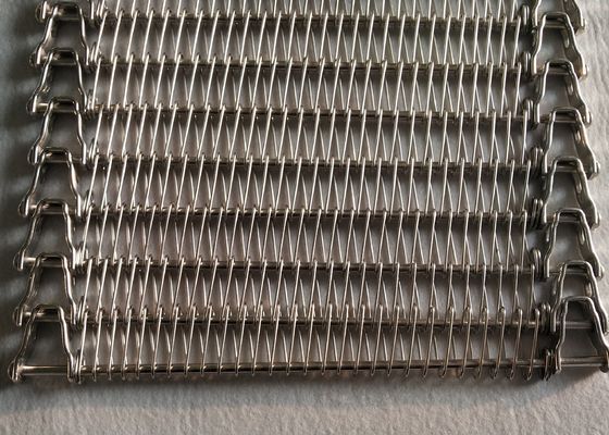 Flex Freezer Ss liso 201 Mesh Belt 0.8mm espiral