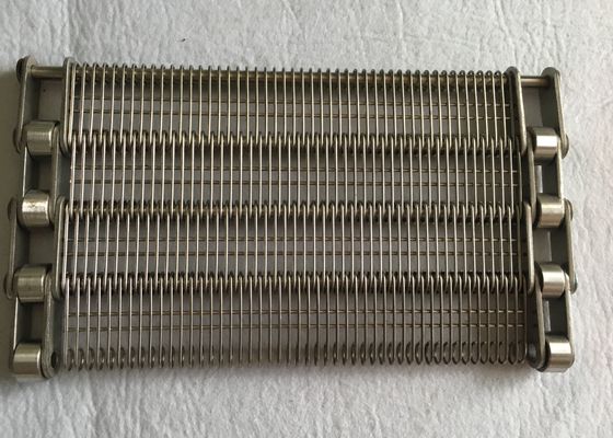 Espiral de aço inoxidável Mesh Belt da máquina congelada dos vegetais