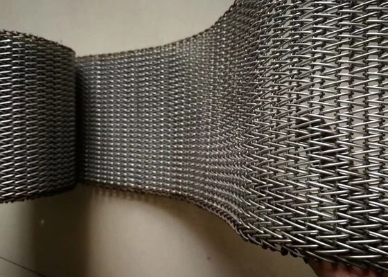 Bom pano Oven Balanced Weave Conveyor Belts da tela do metal da permeabilidade do ar