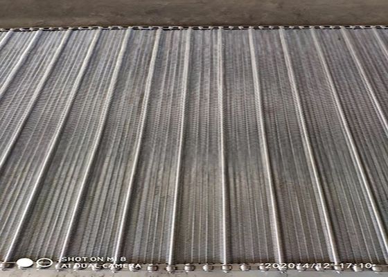 Correia transportadora espiral de Oven Welded Edge 316L 1.2mm da pizza