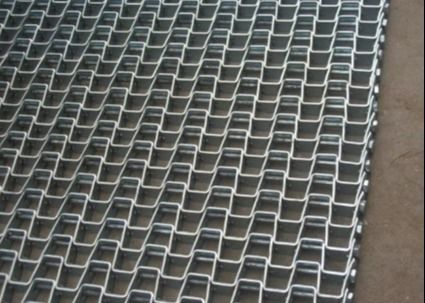 Fio liso de aço inoxidável Mesh Belt de limpeza vegetal 30m