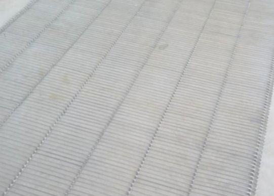 Plano de aço inoxidável de cozimento Flex Conveyor Belt do pão 3.5mm