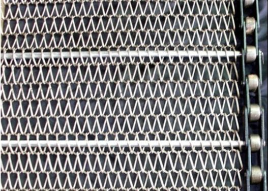 304 frutos espirais de aço inoxidável do esclarecimento de Mesh Belt For Filtering And