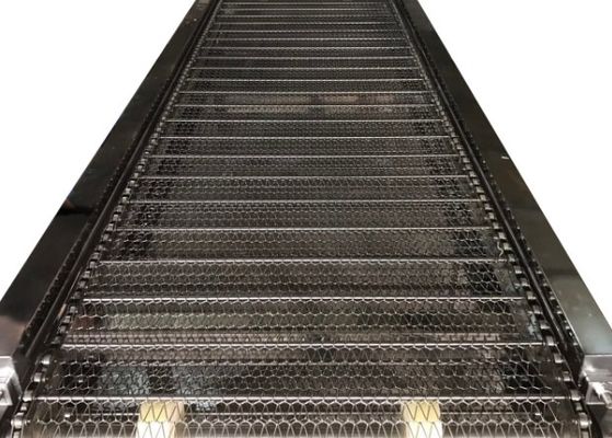 Limpos e fáceis fáceis instalam a correia transportadora do elo de corrente perfurado