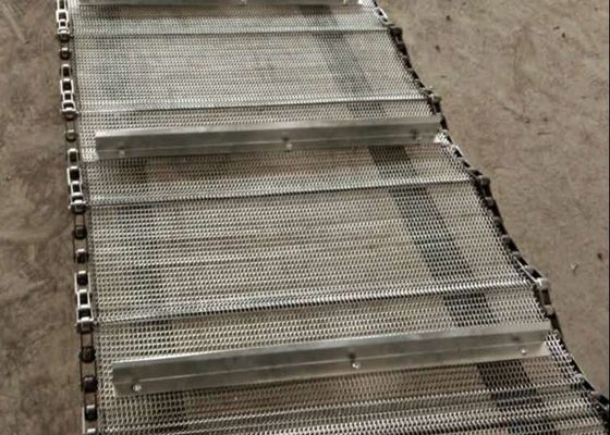 Milho do produto comestível que limpa a corrente Mesh Conveyor Belt de 316l SS