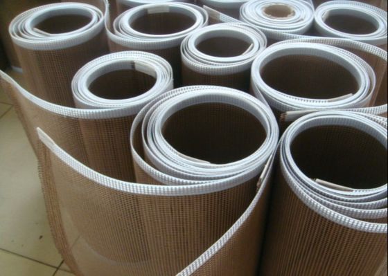 Correias transportadoras de cura uv do  da máquina, 1x1 FDA Ptfe Mesh Belt
