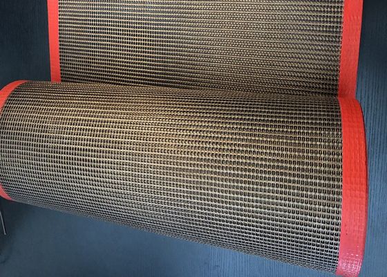 Ptfe revestiu a resistência de Mesh Conveyor Belt High Temperature do  da fibra de vidro