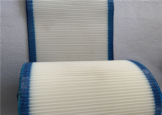 Papel branco e azul de Mesh Belt For Drying Packing do poliéster do monofilamento