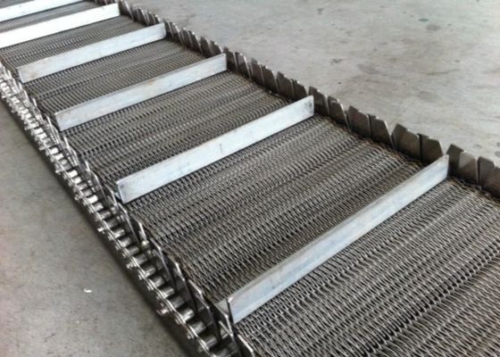 De secagem e drenando 201 o diâmetro de Mesh Conveyor Belt 3mm da corrente