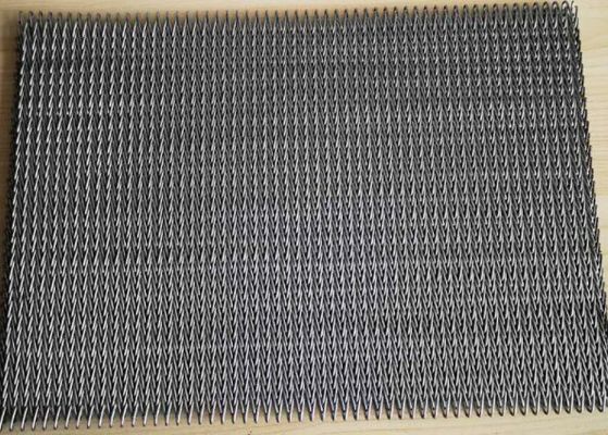 316 de aço inoxidável equilibrados tecem a produção alimentar de Mesh Conveyor Belt For Snack do fio