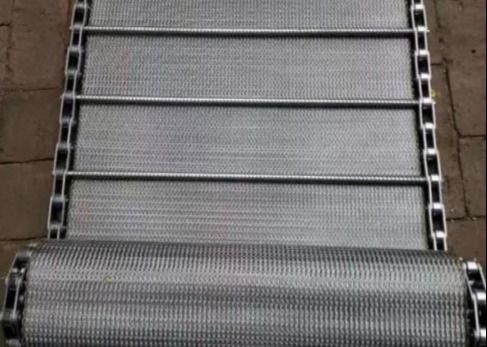 O composto do produto comestível equilibrou para tecer o fio dado forma V Mesh Belt do transporte