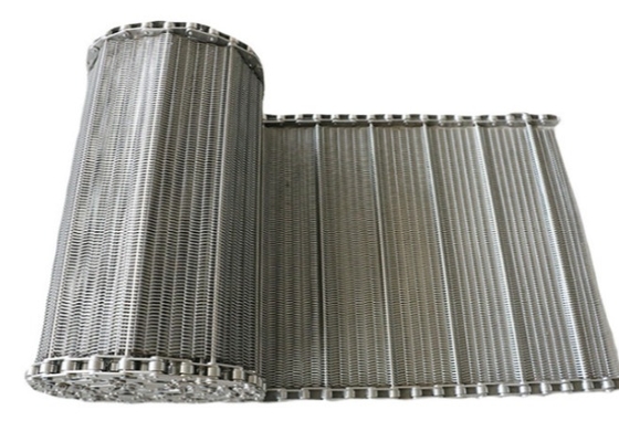 Espiral refrigerando flexível Mesh Belt do dispositivo Sus304