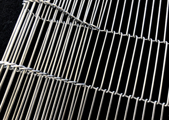 Fritura inoxidável de Mesh Conveyor Belt Baking And da corrente 316 da escada do metal