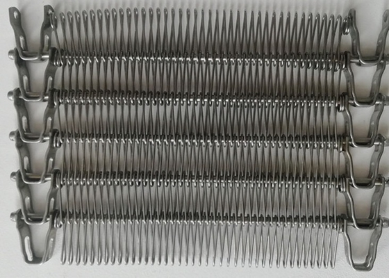 Passo espiral Sus304 da correia 19.05mm da indústria de processamento da carne