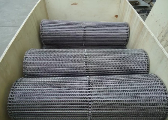 Máquina espiral da repreensão das porcas da grade Ss304 Mesh Conveyor Belt For Dry