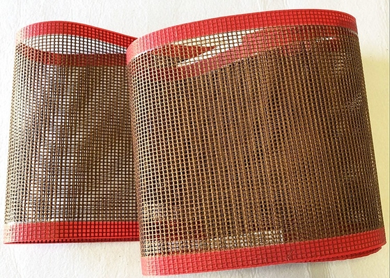 de secagem Mesh Conveyor Belt do produto comestível 4*4mm