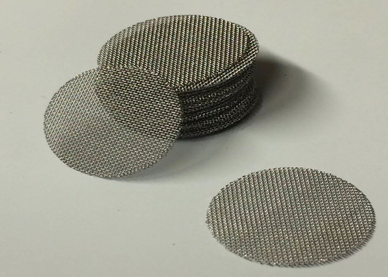 Círculo fio Mesh Filter Disc Multiple Shapes de 10 mícrons para o filtro