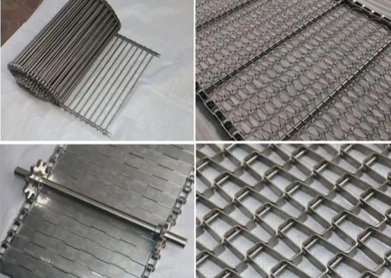 Barco inoxidável de Mesh Conveyor Belt For Towing do Grande Muralha 430 do metal