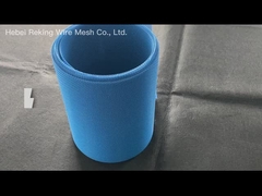 Cinturão de malha de poliéster de tecido simples com buracos quadrados