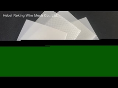 Cinturão de malha de poliéster de tecido simples com buracos quadrados