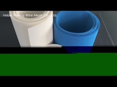 Cinturão de malha de poliéster de tecido simples com buracos quadrados