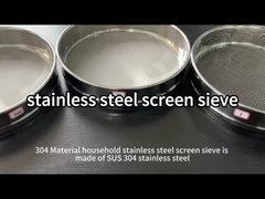 peneira de tela de aço inoxidável